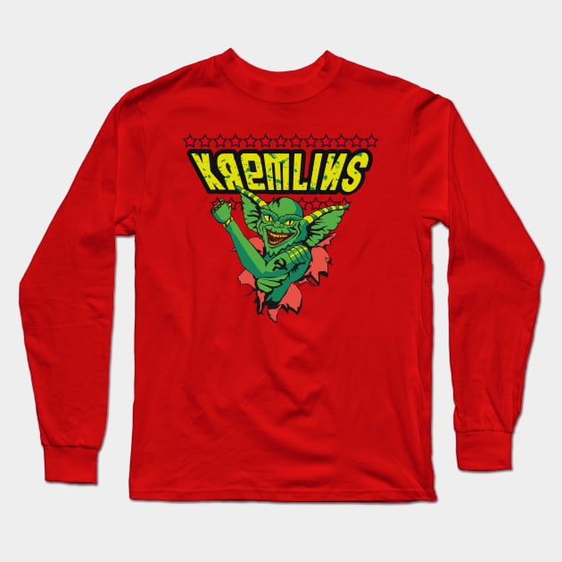 Kremlins Long Sleeve T-Shirt by MoreCowbell